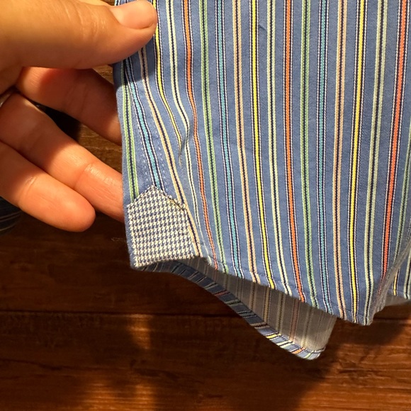 BUGATCHI DRESS SHIRT , 16.5 neck (#15) - Picture 2 of 7